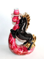 CORONETTI CUNARDO - STATUE BOUGEOIR, VASE CHEVAL ETALON En FAIENCE EMAILLÉ 30cm / ART DECORATIF (2006.2) - Sin Clasificación