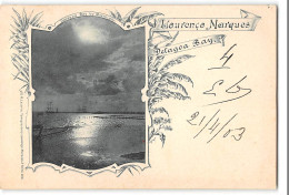 CPA Mozambique Lourenço Marques Delagoa Bay By Moonlight - Mozambico