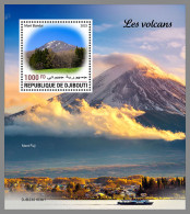 DJIBOUTI 2023 MNH Volcanoes Vulkane S/S I - OFFICIAL ISSUE - DHQ2326 - Vulkanen