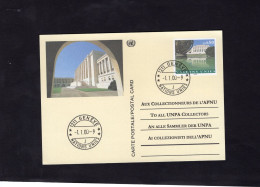 Entier Postal NATIONS UNIES - GENEVE - 1.1.00 / Aux Collectionneurs De L'APNU - Briefe U. Dokumente