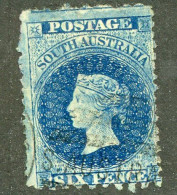 5025 BCx South Aus. 1867 Scott 47 Used (Lower Bids 20% Off) - Oblitérés