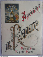 Apéritif Le Radium Publicité - Advertising (Photo) - Voorwerpen