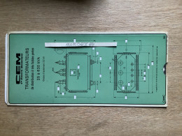 Curtec Règle Abaque Cem Transformateurs - Matériel Et Accessoires