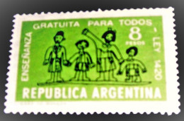 Argentina,1965, Kinderzeichnung., MNH. Michel # 891 - Unused Stamps