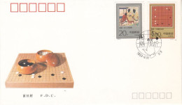 China FDC/1993-5 Go Game 1v MNH - 1990-1999