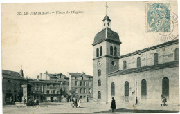 LE CHAMBON - PLACE De L' EGLISE - - Le Chambon Feugerolles