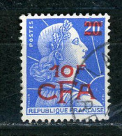 FRANCE SURCHARGÉ CFA - MULLER - N° Yvert 337  Obli. - Used Stamps