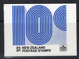 New Zealand 1978-79 QEII - $1 Booklet - Cover Setting II - Complete (SG SB31a) - Service