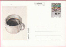 Entier Postal (CP) Liechtenstein (1992) - ''Kafeetasse'' De Regina Marxer - Postwaardestukken