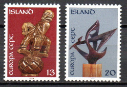 Islande Y&T N° 442 - 443  Mi N° 489 - 490 Neuf ** Sans Trace Superbe Europa 1974 - Neufs