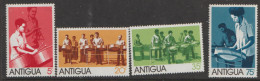 Antigua  1974  394-7  Steel  Band     Umounted Mint  - 1960-1981 Interne Autonomie