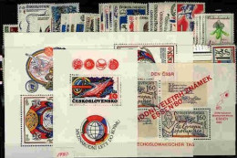 Czechoslovakie Annee Complete Neuf Sans Charnieres 1980 - Full Years
