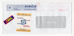 1998. YUGOSLAVIA,SERBIA,BELGRADE,INSTITUT VINČA FLAM,RECORDED COVER - Covers & Documents