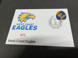 (1 S 3) AFL Football - West Coast Eagles (WA) Perth (1 Cover) - Cartas & Documentos