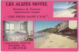 971. Gf. SAINT-MARTIN. Grand-Case. Les Alizés Motel. 3 Vues - Saint Martin