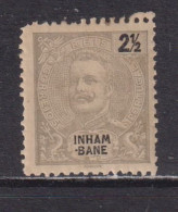 INHAMBANE - 1903  21/2r  Hinged Mint - Inhambane
