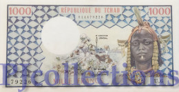 CHAD 1000 FRANCS 1978 PICK 3a AU - Tsjaad