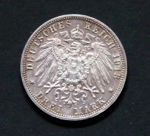 3 Mark 1913 E Sachsen 100j Völkerschlacht  (silber) - 2, 3 & 5 Mark Silber