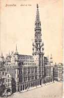 BELGIQUE - BRUXELLES - Hôtel De Ville - Carte Postale Ancienne - Autres & Non Classés