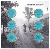 2023-ED. 5673 MINIPLIEGO- Deportes. Ciclismo- USADO - Feuilles Complètes