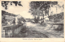 BELGIQUE - VERLAINE SUR OURTHE - Route De Tohogne - Carte Postale Ancienne - Other & Unclassified