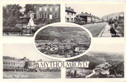 ANGLETERRE - Mytholmroyd - Calder High School - Cragg Valley - Caldene Avenue - Carte Postale Ancienne - Otros & Sin Clasificación