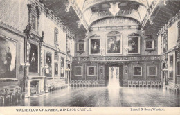 ANGLETERRE - Walterloo Chamber - Windsor Castle - Carte Postale Ancienne - Windsor Castle