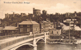 ANGLETERRE - Windsor Castle From Bridge - Carte Postale Ancienne - Windsor Castle
