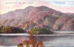 ECOSSE - Trossachs - Ellen's Isle And Ben Venue - Carte Postale Ancienne - Sonstige & Ohne Zuordnung