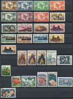 Nouvelle Calédonie - 1943/1959 - Lot Timbres * TC Et Oblitérés - Nºs Dans Description - Used Stamps