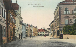 AK Grieskirchen SOberer Kirchenplatz - Grieskirchen