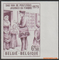 België 1975 - Mi:1814, Yv:1756, OBP:1765, Stamp - □ - Dag Van De Postzegel  - 1961-1980