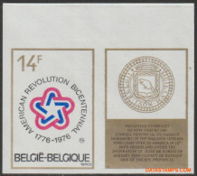 België 1976 - Mi:1849, Yv:1792, OBP:1797, Stamp - □ - Amerikaanse Revolutie  - 1961-1980