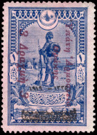 Thrace 1920 (August) 3d On 1pi Indigo Lightly Mounted Mint. - Ikarien