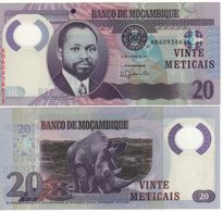 MOZAMBIQUE   20  Meticais  Polimer  NEW  DATE   16.06.2017   P149b    UNC - Moçambique