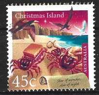 CHRISTMAS. N°482 Oblitéré De 2000. Crabes. - Crustaceans