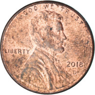 Monnaie, États-Unis, Cent, 2018 - Herdenking