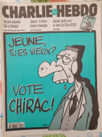 CHARLIE HEBDO 1995 N° 146 JEUNE VOTE CHIRAC - Humor