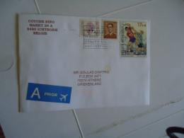 BELGIUM   COVER WITH STAMPS  HANDBALL - Handball