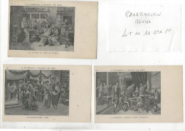 Pharmacien (Métiers) : Lot De 11 CP Le Pharmacien à Travers Les âges Environ 1910 (animé, Commerces) PF. - Collezioni E Lotti