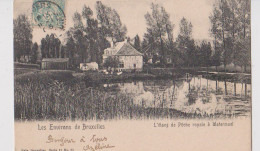 Cpa Watermael  étang Pêche  1906 - Watermael-Boitsfort - Watermaal-Bosvoorde