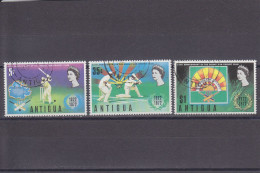 ANTIGUA - 1972 - O/FINE CANCELLED - CRICKET - Yv. 288/290    Mi. 286/288 - 1960-1981 Interne Autonomie