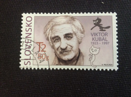 2023 Pofis 791 Yvert 877 Oblitéré Viktor Kubal Cinéaste Réalisateur D Dessins Animés Chat - Used Stamps