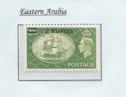 Gb 1948  Festival Of Britain OVERPRINTED  EASTERN ARABIA     (1)    MINT  See Notes & Scans - Nuevos