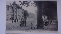 88 RAMBERVILLERS LA PLACE DU COLLEGE  1915 - Rambervillers