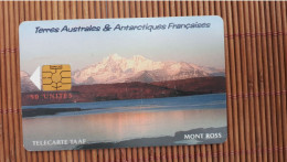 TAAF Phonecard MONT ROSS USEDONLY 1500 EX. MADE RARE - TAAF - French Southern And Antarctic Lands