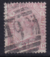 GREAT BRITAIN 1876 - Canceled - Sc# 67 Plate 8 - Gebraucht