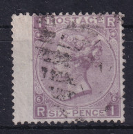 GREAT BRITAIN 1876 - Canceled - Sc# 45 Plate 6 - Oblitérés