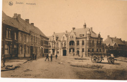 STADEN  MARKTPLAATS           2 SCANS - Staden