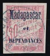 Madagascar Taxe N°3 - Oblitéré - TB - Portomarken